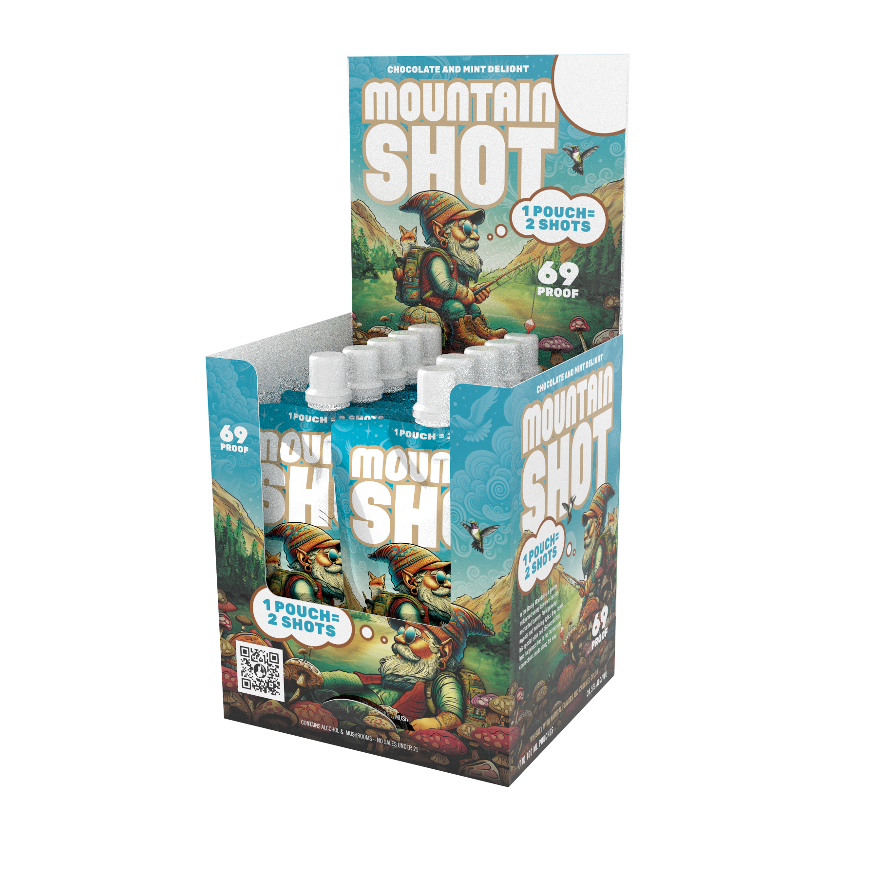 Mountain Shot 10-Pack Pouches