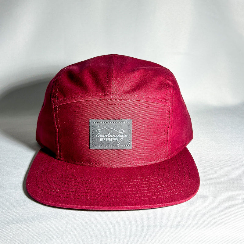 Breckenridge Distillery Mtn. Logo Camper (Maroon)