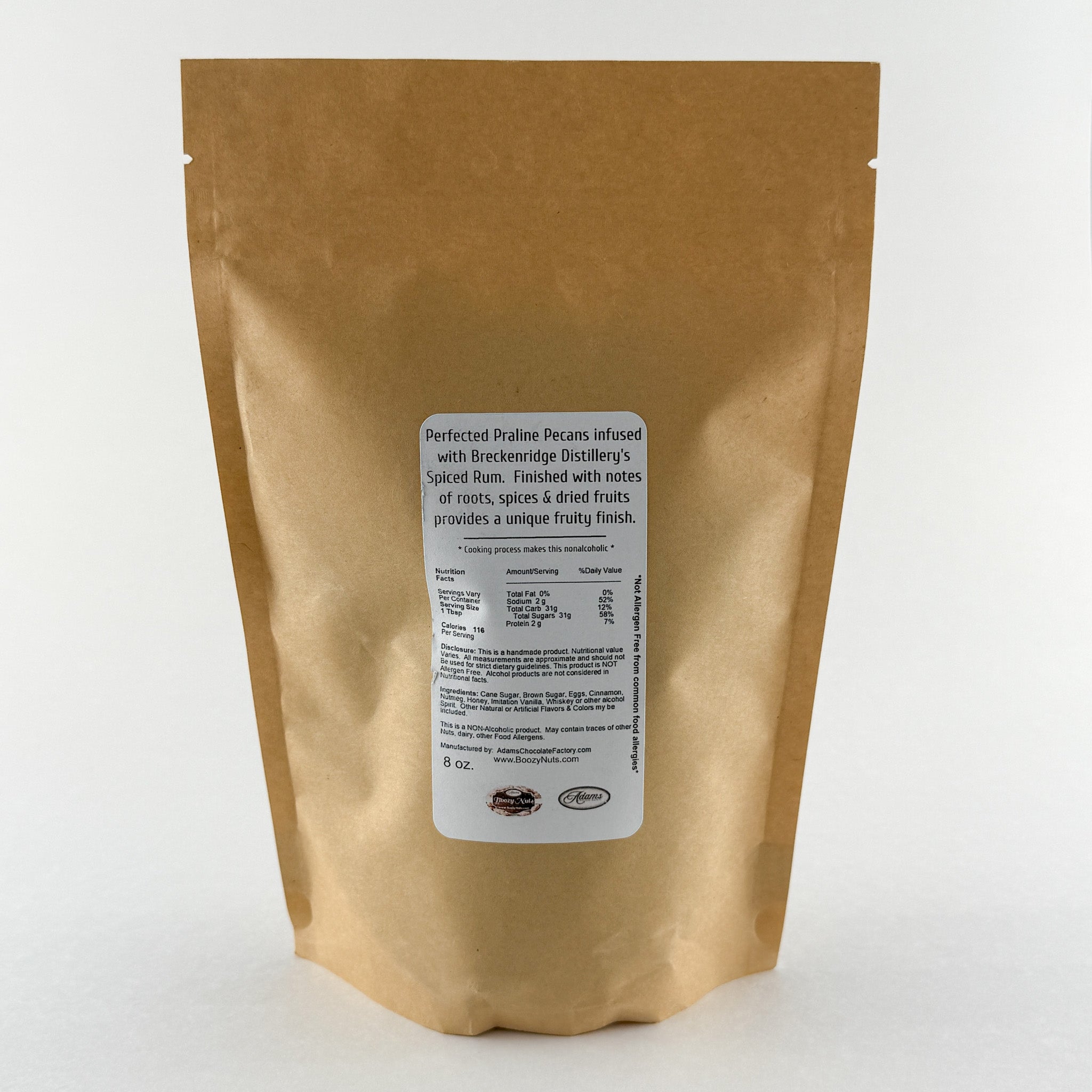 Breckenridge Distillery Spiced Rum Praline Pecans