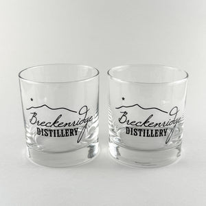 Breckenridge Distillery Rocks Glass
