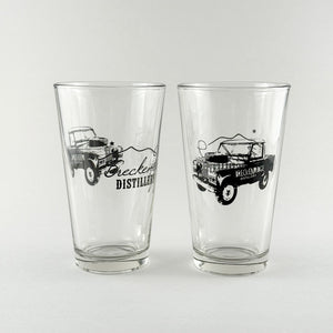 Breckenridge Distillery Pint Glass