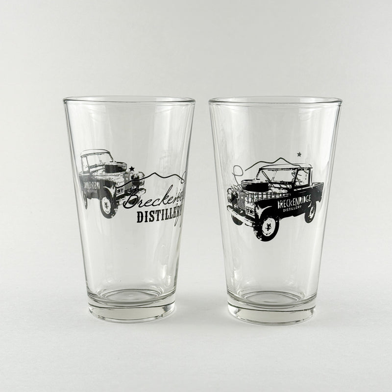 Breckenridge Distillery Pint Glass