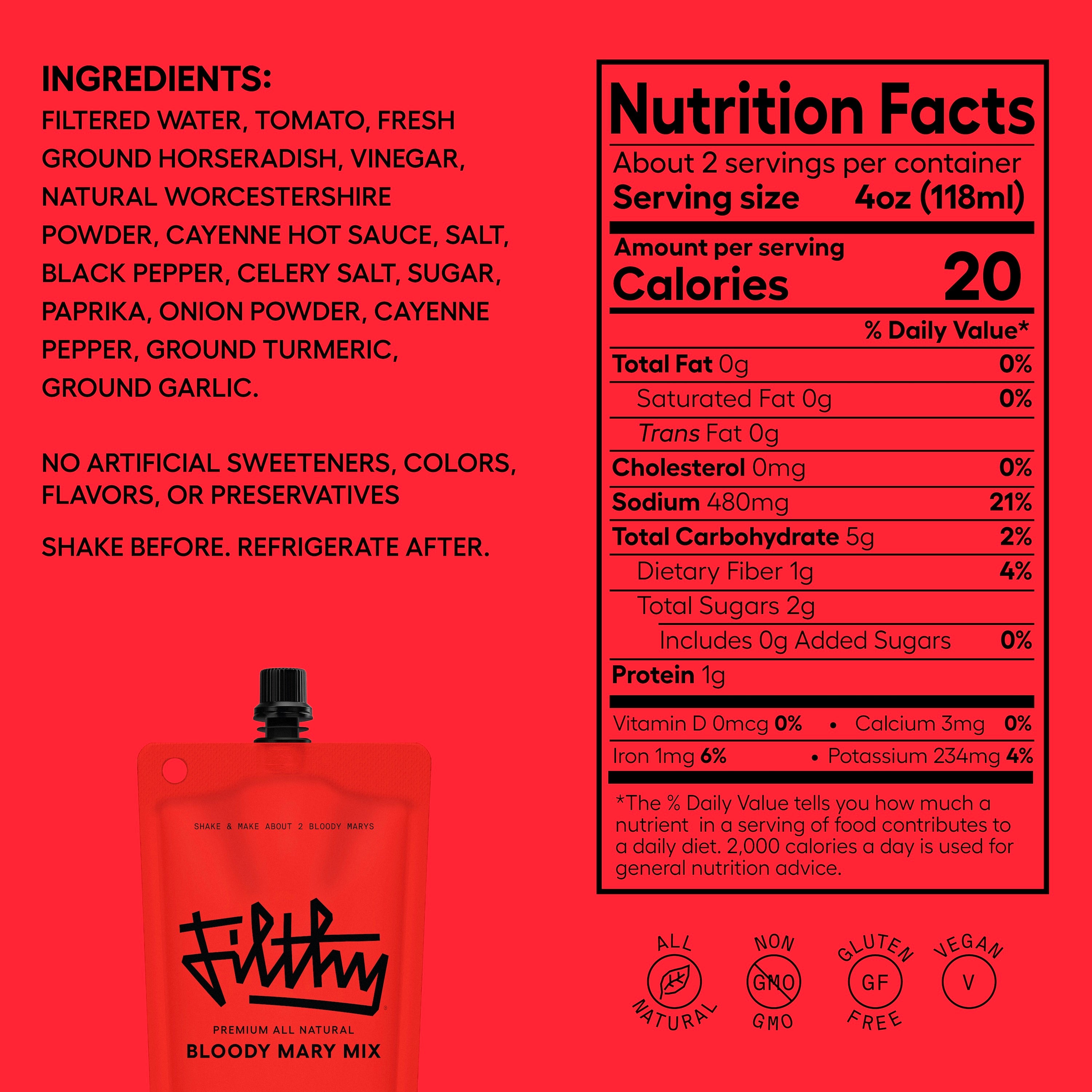 Breckenridge Distillery Filthy Bloody Mary Mix